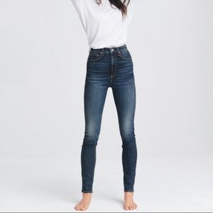 Rag & Bone High Rise Skinny Jeans